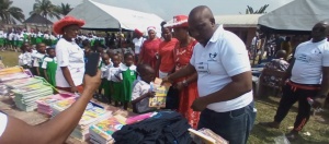 Uduere Primary School Books Presentation